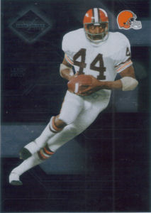 2005 Leroy Kelly Donruss Leaf Limited #130 football card - Serial no. 118/599 2005 Leroy Kelly Donruss Leaf Limited #130 football card - Serial no. 118/599