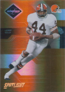 2005 Leroy Kelly Donruss Leaf Limited Bronze Spotlight #130 football card - Serial no. 078/100 2005 Leroy Kelly Donruss Leaf Limited Bronze Spotlight #130 football card - Serial no. 078/100